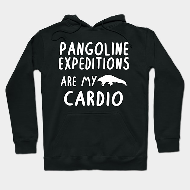 Pangolin expedition saying species species nature Hoodie by FindYourFavouriteDesign